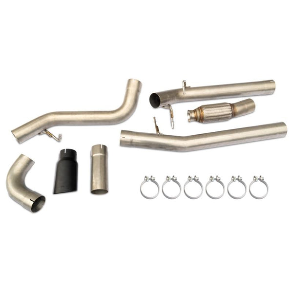 PPE 4" T304 STAINLESS STEEL CAT-BACK EXHAUST SYSTEM (RAW)