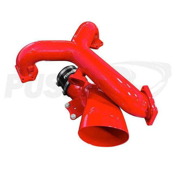 2020-2022 PUSHER INTAKE MANIFOLD AND 3" CHARGE TUBE SET W/ THROTTLE VALVE REPLACEMENT (RED)