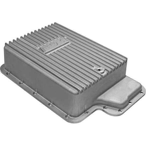 B&M 40295 HI-TEK DEEP TRANSMISSION PAN FOR E4OD/4R100