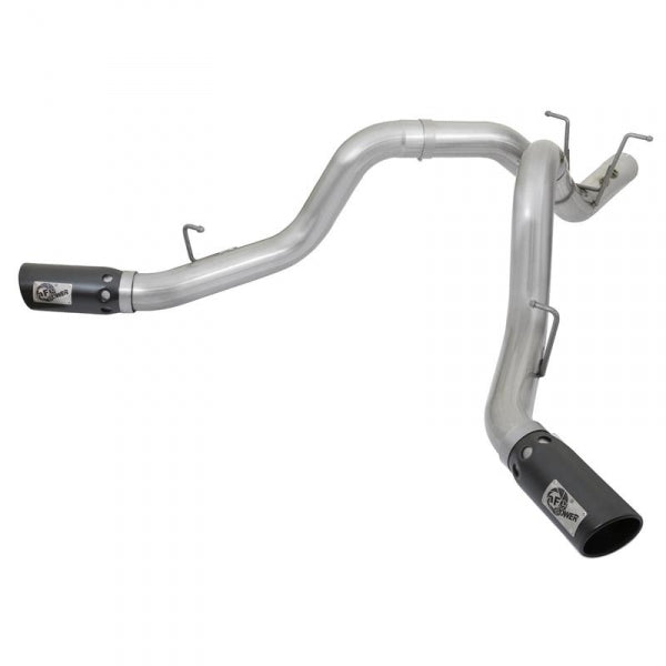 AFE 49-44086 LARGE BORE HD DUAL 4" FILTER-Back Exhaust System