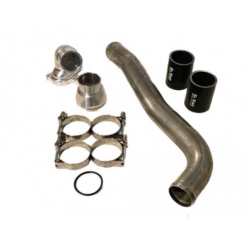 NO LIMIT FABRICATION 67UCHKR1116 RAW UPPER COOLANT HOSE KIT