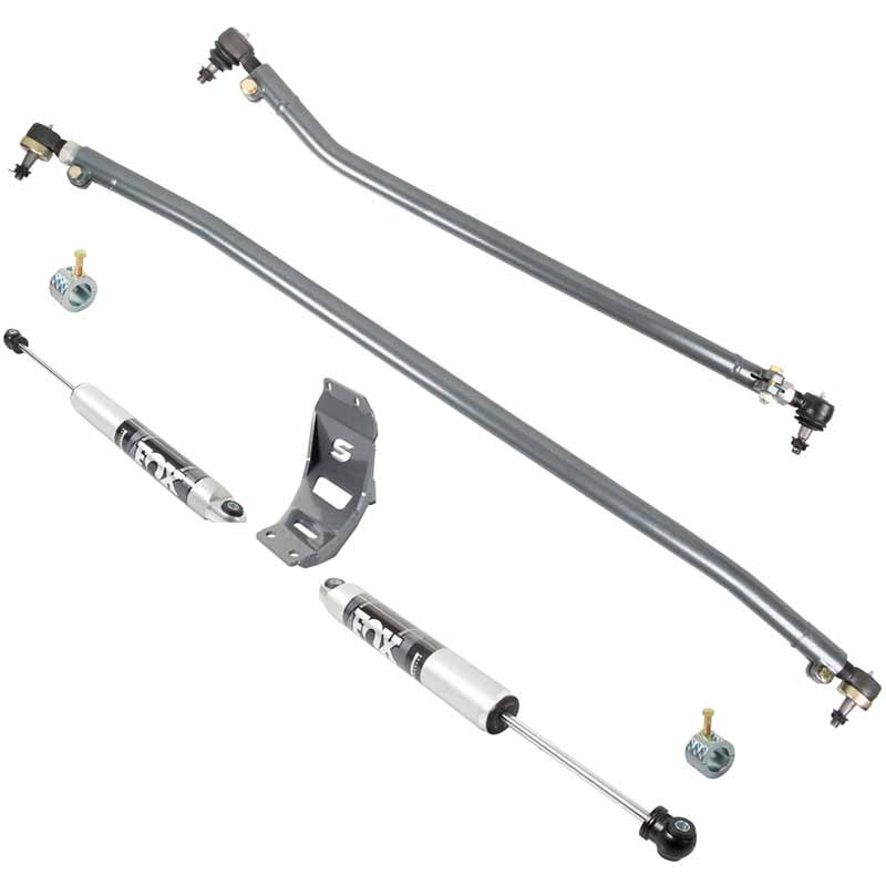 SYNERGY 8725-02 HEAVY-DUTY STEERING KIT WITH DUAL STABILIZER