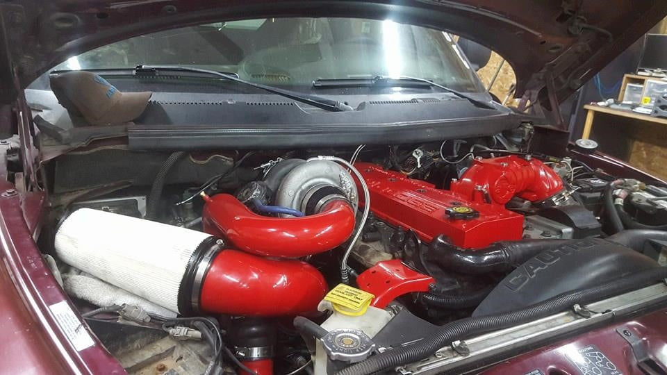 Crazy Carls Turbos 94-98 Stock 2/3 Twin Turbo Kit w/472