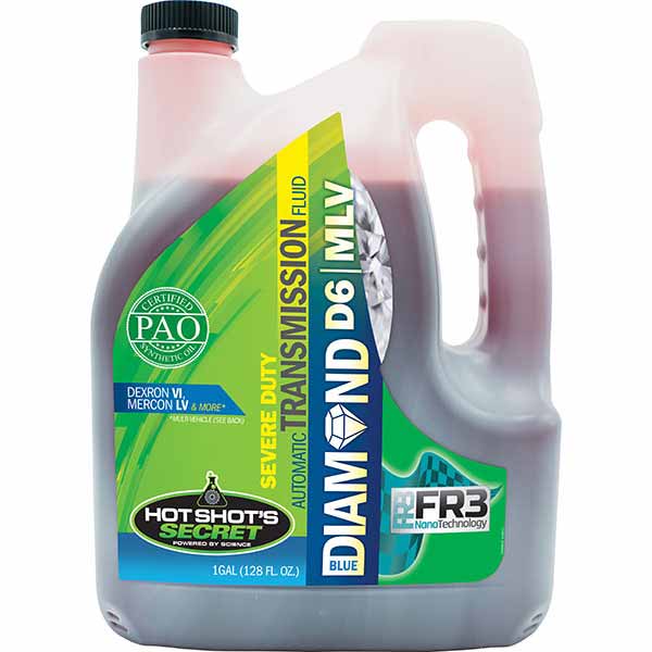 HOT SHOT'S BLUE DIAMOND DEXRON VI & MERCON LV TRANSMISSION FLUID