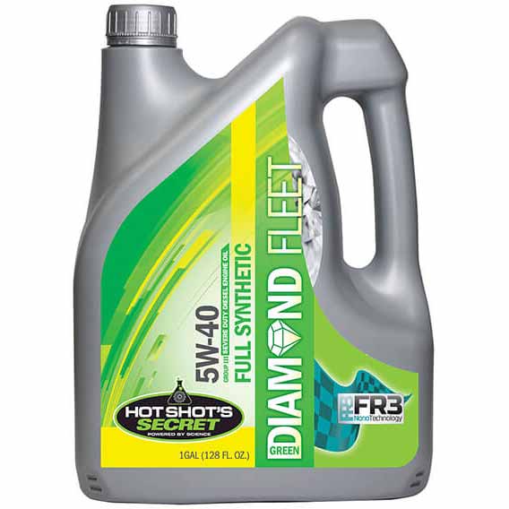 HOT SHOT'S SECRET GREEN DIAMOND 5W-40 FULL SYNTHETIC CK4 ENGINE OIL