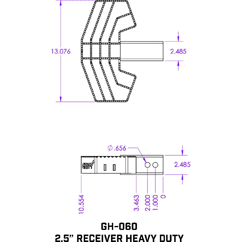 GEN-Y HITCH GH-060 2.5