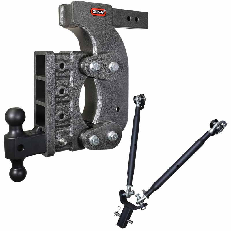 GEN-Y HITCH GH-1514 THE BOSS 21K DROP HITCH W/STABILIZER - 15