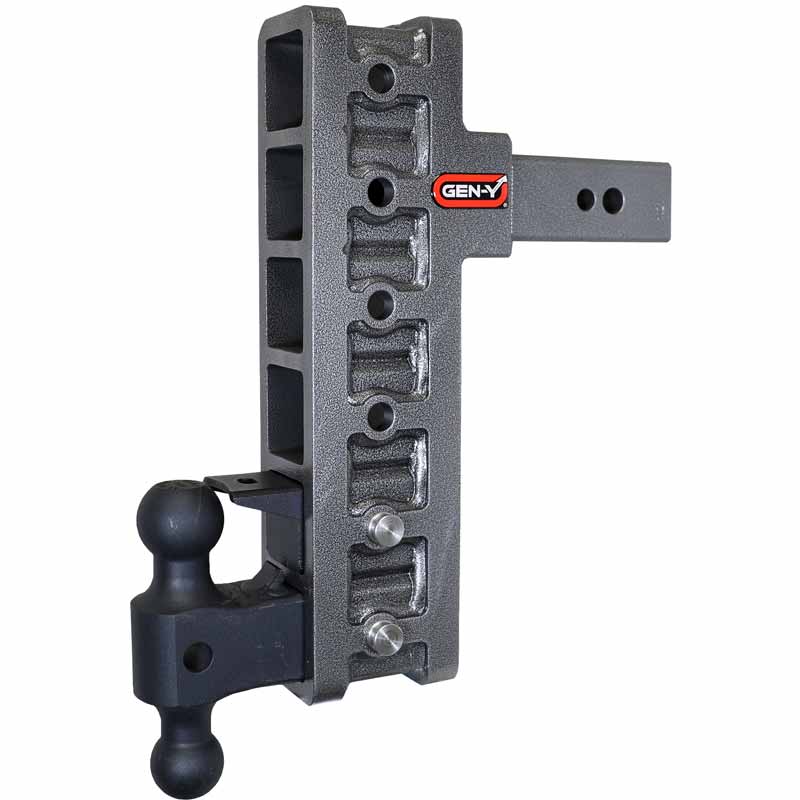 GEN-Y HITCH GH-1926 MEGA-DUTY 32K DROP HITCH W/PINTLE LOCK -12