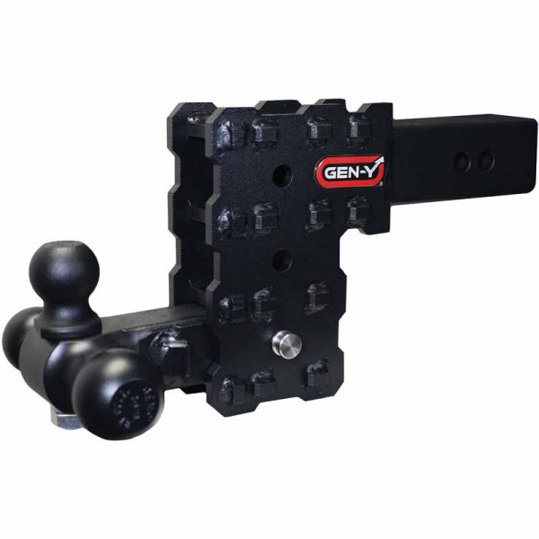 GEN-Y HITCH GH-2433X PHANTOM-X 16K DROP HITCH W/TRI-BALL - 5