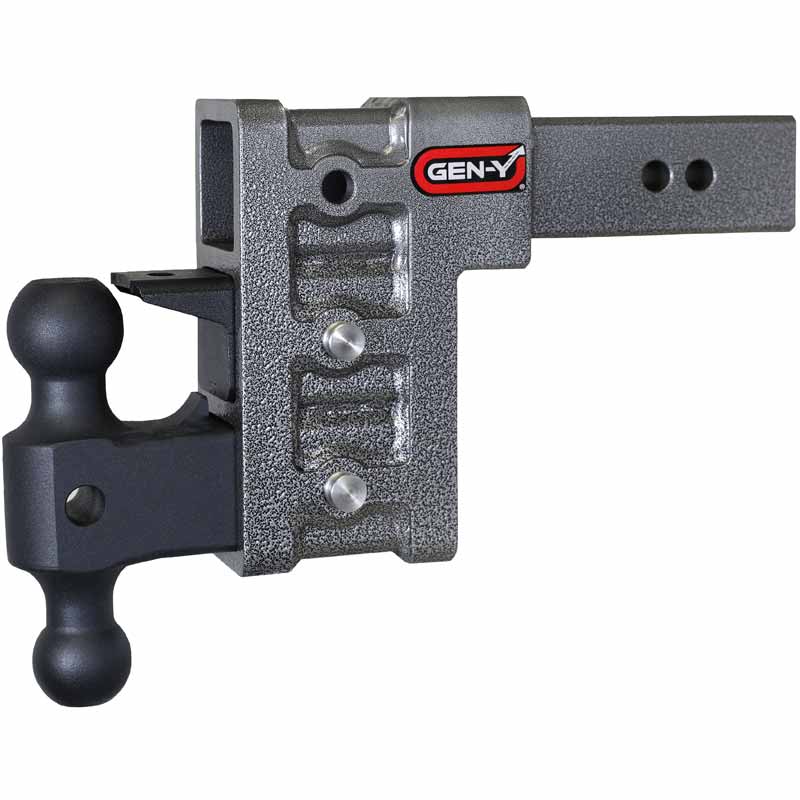 GEN-Y HITCH GH-623 MEGA-DUTY 21K DROP HITCH W/PINTLE LOCK - 6