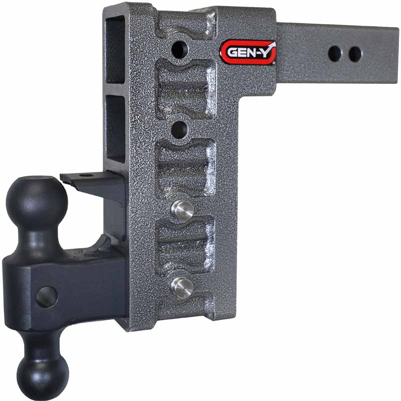 GEN-Y HITCH GH-624 MEGA-DUTY 21K DROP HITCH W/PINTLE LOCK - 9