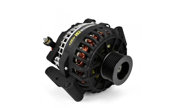 Wrinkle Black HD High Output Alternator 1999-2003 Ford 7.3L Powerstroke XD356 XDP