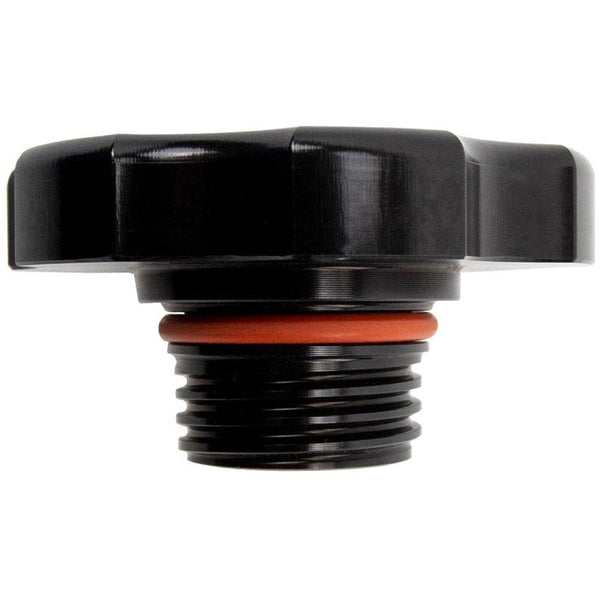 WEHRLI CUSTOM FAB WCF100395 BILLET BLACK ANODIZED OIL FILL CAP