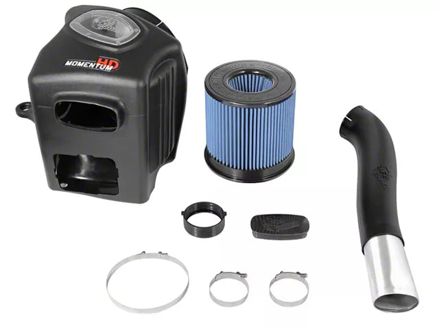 AFE Momentum HD Cold Air Intake with Pro 5R Oiled Filter; Black