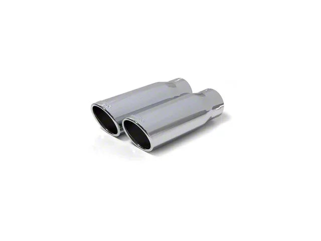 Banks Power Monster DPF-Back Dual Exhaust System with Chrome Tips; Rear Exit