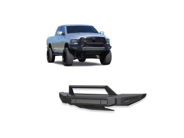 Armour II Heavy Duty Modular Front Bumper with Bull Nose and Skid Plate